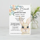 イースターブランチとイースターエッグ狩り招待状 招待状 (スタンド正面)