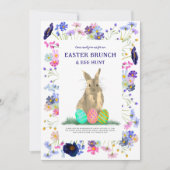 イースターブランチとバニーエッグ狩りフローラ 招待状 (正面)