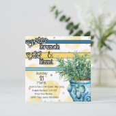 イースターブランチと卵狩りパーティー 招待状 (スタンド正面)