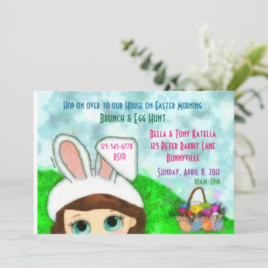 イースターブランチの招待状 招待状 (スタンド正面)