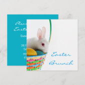 イースターブランチの正方形5.25" x 5.25"招待状 招待状 (正面/裏面)