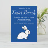 イースターブランチの青い背景は是非ご参加ください 招待状 (スタンド正面)