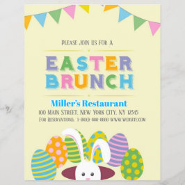 イースターブランチイベントフライヤー チラシ