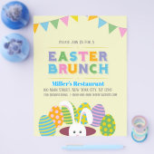 イースターブランチイベントフライヤー チラシ (シングル)