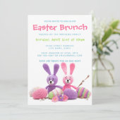イースターブランチキッチドブンニーズフローラ卵 |工芸品 招待状 (スタンド正面)