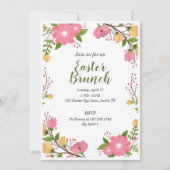 イースターブランチパーティの招待状 招待状 (正面)