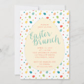 イースターブランチパーティの招待状 招待状 (正面)