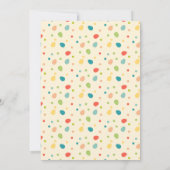 イースターブランチパーティの招待状 招待状 (裏面)