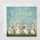 イースターブランチヴィンテージ、卵狩り招待状 (裏面)