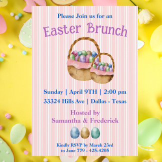 イースターブランチ卵バスケット シーズンカード