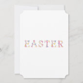 イースターブランチ卵狩り招待状 招待状 (裏面)