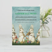 イースターブランチ卵狩り招待状 招待状 (スタンド正面)