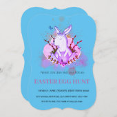イースターブランチ卵狩り招待状 招待状 (正面/裏面)