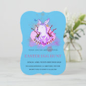 イースターブランチ卵狩り招待状 招待状 (スタンド正面)