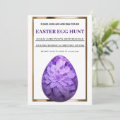 イースターブランチ卵狩り招待状 招待状 (スタンド正面)