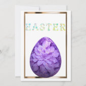 イースターブランチ卵狩り招待状 招待状 (裏面)