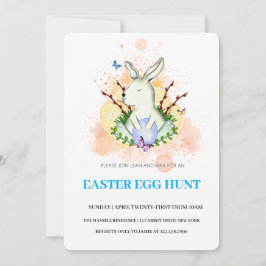 イースターブランチ卵狩り招待状 招待状