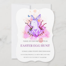 イースターブランチ卵狩り招待状