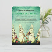 イースターブランチ卵狩り招待状 招待状 (スタンド正面)