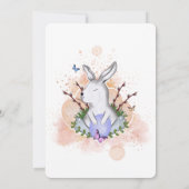 イースターブランチ卵狩り招待状 招待状 (裏面)