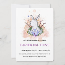 イースターブランチ卵狩り招待状 招待状