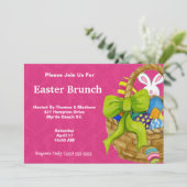 イースターブランチ招待状 招待状 (スタンド正面)