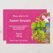 イースターブランチ招待状 招待状 (正面/裏面)