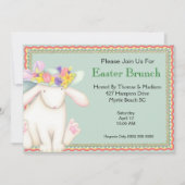 イースターブランチ招待状 招待状 (正面)