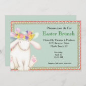イースターブランチ招待状 招待状 (正面/裏面)