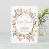 イースターブランチ春フローラ 招待状 (スタンド正面)