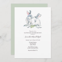 イースターブランチ赤ちゃん男女兼用シャワー