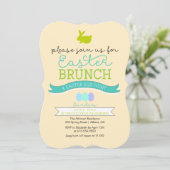 イースターブランチ&イースターエッグ狩り招待状 招待状 (スタンド正面)