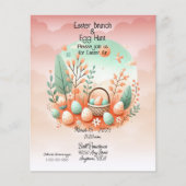 イースターブランチ&エッグ狩りオレンジグリーン (正面)