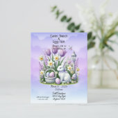 イースターブランチ&エッグ狩りホワイト&パープル (スタンド正面)