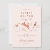 イースターブランチ&エッグ狩り 招待状 (正面)