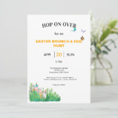 イースターブランチ&エッグ狩り 招待状 (スタンド正面)