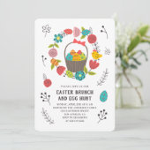 イースターブランチ。卵狩り。フローラ春招待 シーズンカード (スタンド正面)
