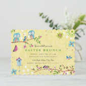 イースターブランチ |招待状カード 招待状 (スタンド正面)