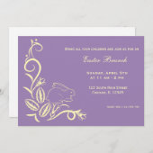 イースターブランチ 招待状 (正面/裏面)