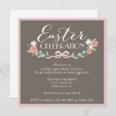 イースターブランチ 招待状 (正面/裏面)