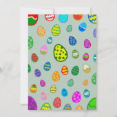 イースターブランチ 招待状 (裏面)