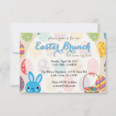 イースターブランチ 招待状 (正面)