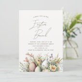 イースターブランチ。水エレガント色フローラ シーズンカード (スタンド正面)