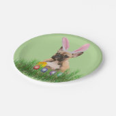 イースターブルドッフランスのグ紙プレート ペーパープレート (アングル)