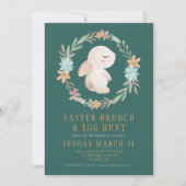 イースターブルンチイースターエッグ狩り招待状 招待状 (正面)