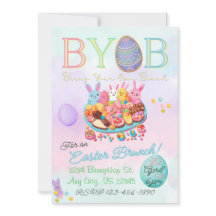 イースターブルンチシャルキュテリーパーティの招待状