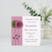 イースターブルンチ招待状 招待状 (スタンド正面)