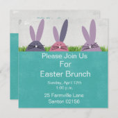 イースターブルンチ招待状 招待状 (正面/裏面)