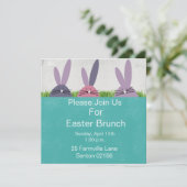 イースターブルンチ招待状 招待状 (スタンド正面)