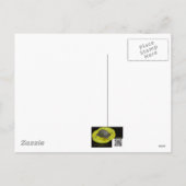 イースターブルーアフリカビオレット シーズンポストカード (裏面)